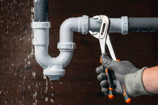 Professional Drain Cleaning technician working in Brandywine, MD